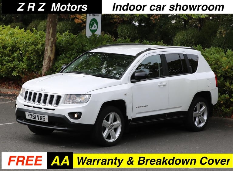 2011 Jeep Compass 2.4 Limited CVT 4WD Euro 5 5dr ESTATE Petrol Automatic