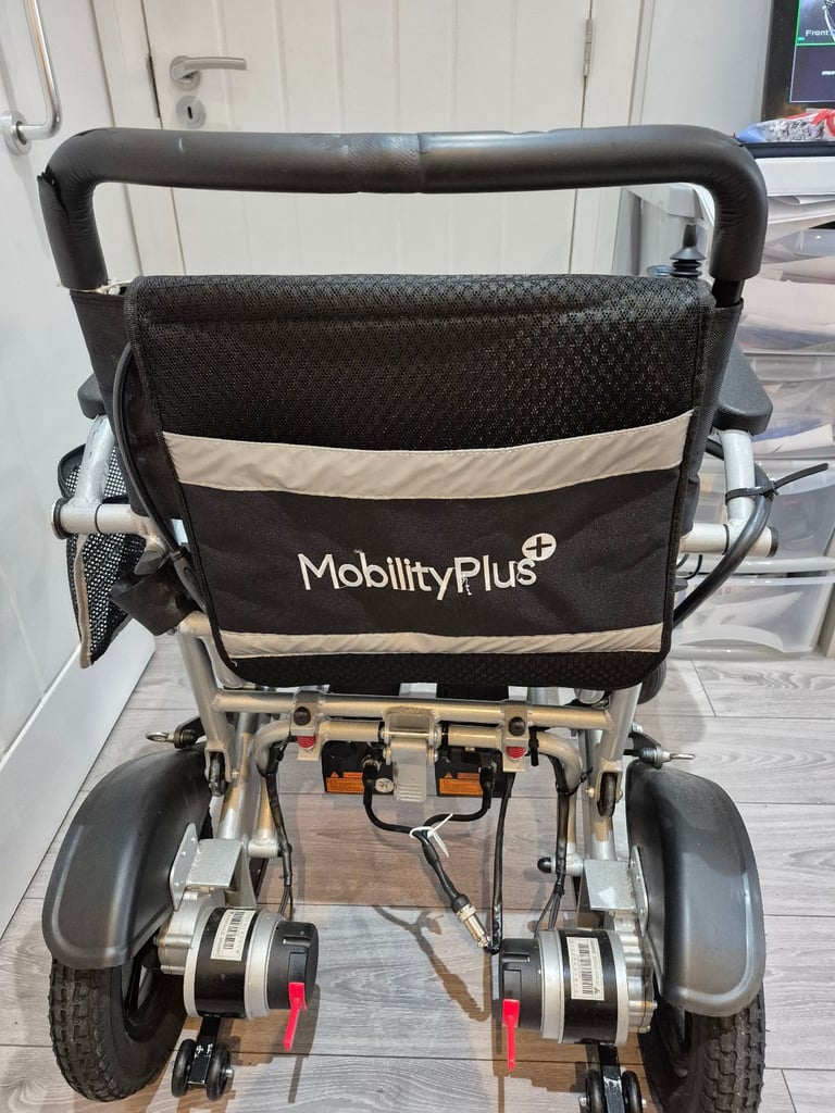 Mobility plus powered wheelchair in working order