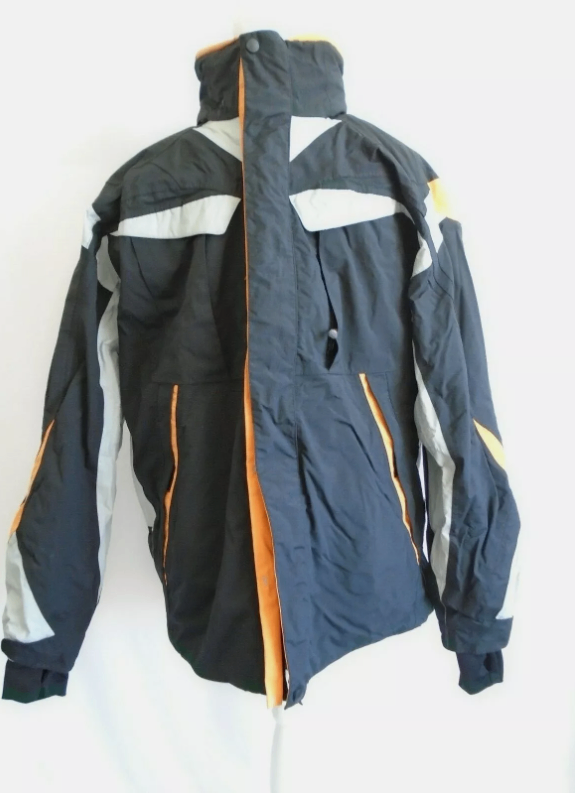 image for Mens Maier Sports Ski Jacket Size Eu52 GB 42 M-TEX 5000 Black/Orange