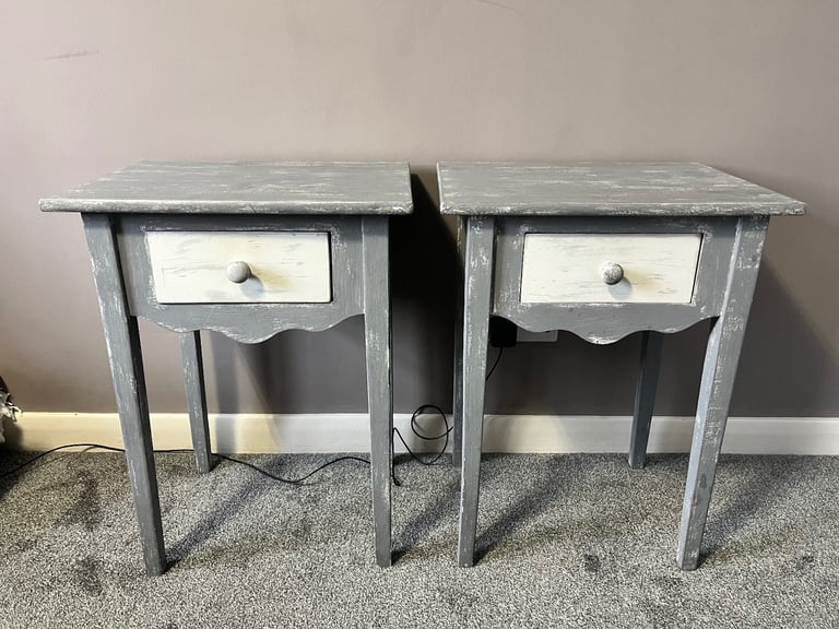Pair of bedside tables