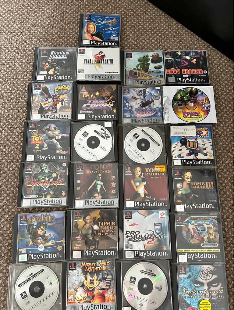Ps1 games Gumtree