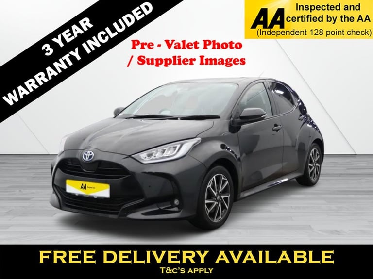 2022 Toyota Yaris 1.5 VVT-h Design Hatchback 5dr Petrol Hybrid E-CVT Euro 6 (s/s) (116 ps) Hatchb...