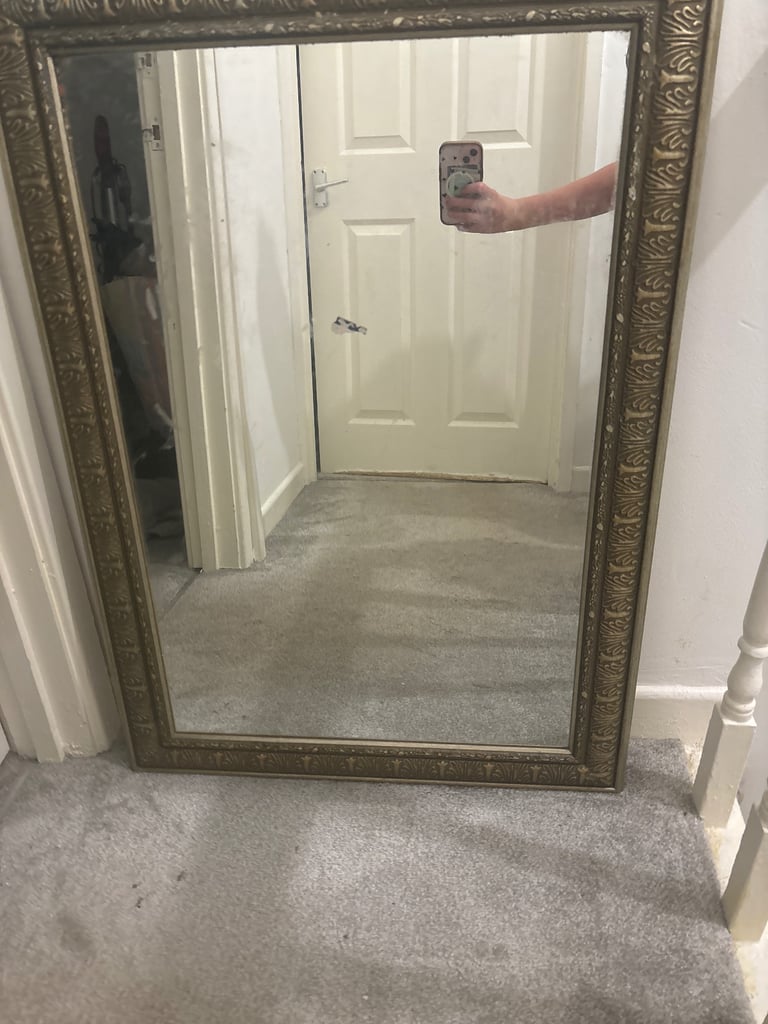image for Large gold mirror