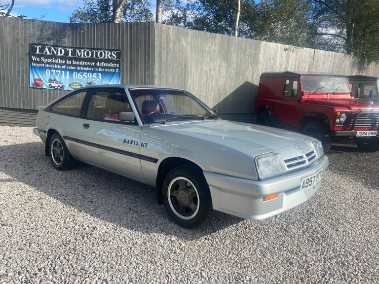 1984 Opel Manta 1.8 Berlinetta Coupe 2dr Petrol Manual (90 bhp) Petrol Manual
