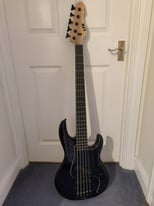 ESP LTD AP-5 5-String Bass in Black
