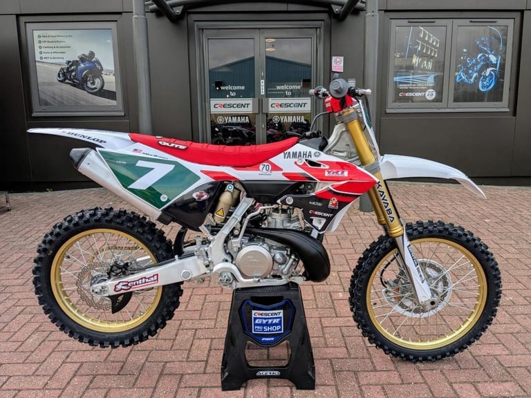 YAMAHA YZ 250 2 STROKE - 70TH ANNIVERSARY DOC WOB VMXDN REPLICA - MIKE BROWN