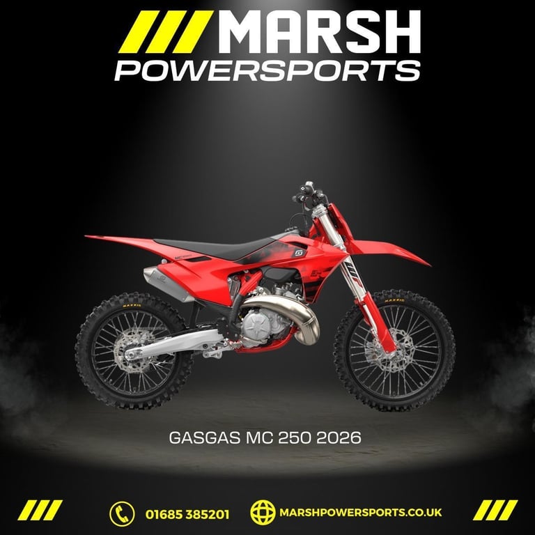image for MC 250 2026 Model - GasGas Main Dealer - Reserve NOW!