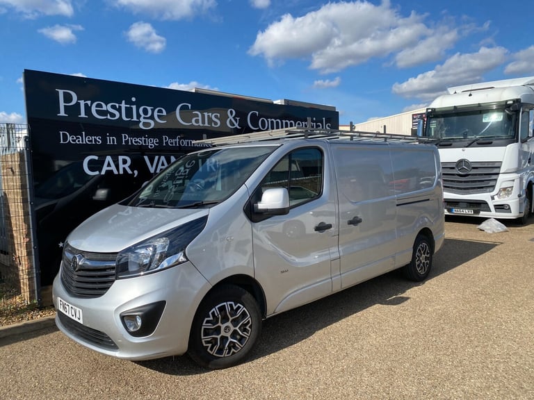 2017 Vauxhall Vivaro 2900 1.6CDTI 120PS SPORTIVE L2 LWB PANEL VAN 54K FULL SERVICE 12M MOT AC CR ...