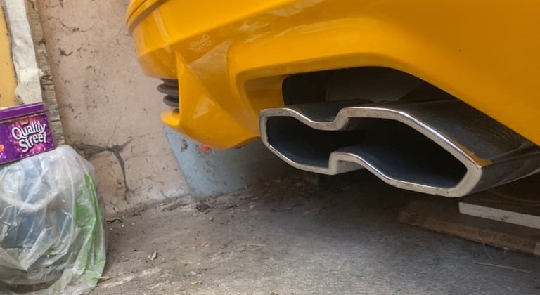 Ford Focus ST mk3 exhaust. 