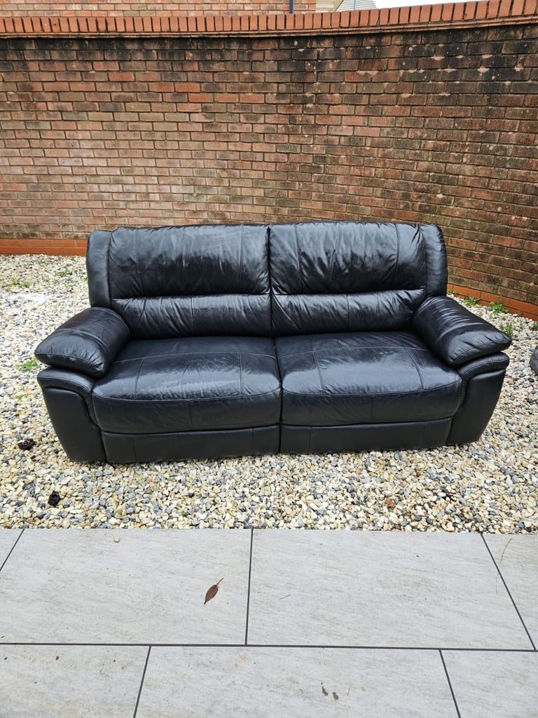 2 Seater Leather Sofa