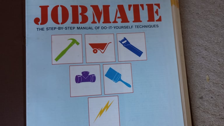 6 JOBMATE MAGAZINE BINDERS WITH COVERS