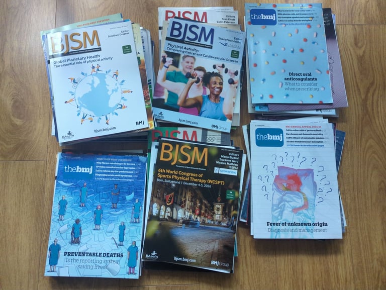 image for Huge selection of medical journals - BMJ, BJSM