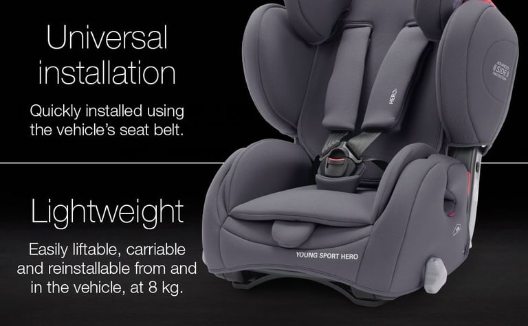 2 x Recaro Child Seats. Probably the best available in looks and quality.