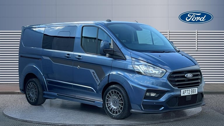 2023 Ford Transit Custom 320 L1 Diesel Fwd 2.0 EcoBlue 170ps Low Roof D/Cab Limited Van Auto Crew...