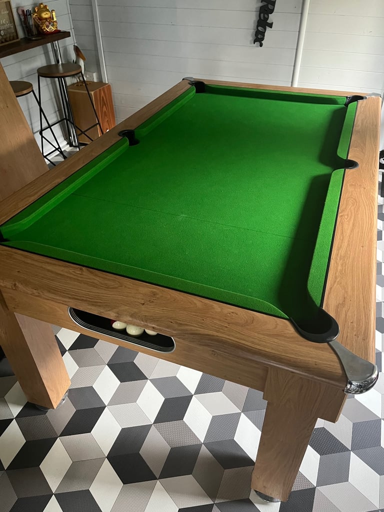 Pool table dining table