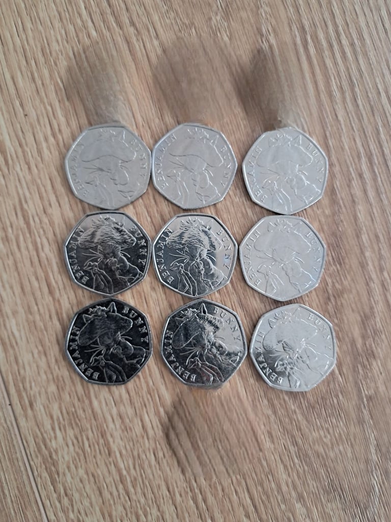 image for Beatrix Potter 50p Coins 