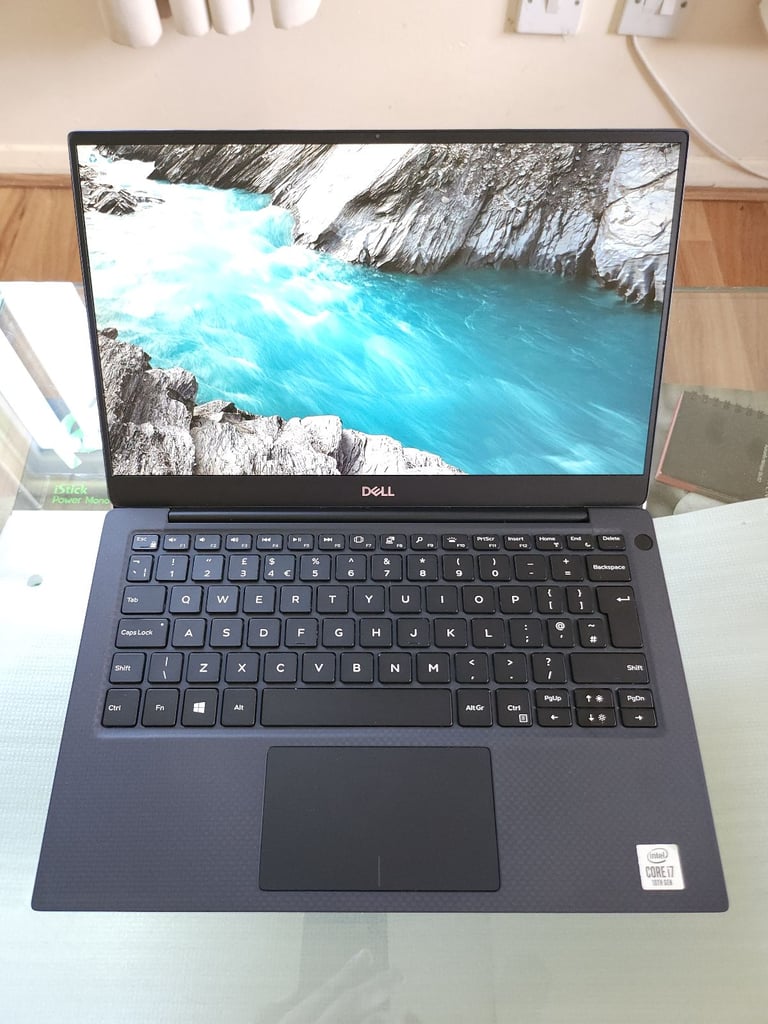 image for ❤️ Dell XPS 13 i7-10510U 16GB RAM 512GB SSD 13.3&quot; Backlit Carbon Fibre Laptop Platinum PRISTINE