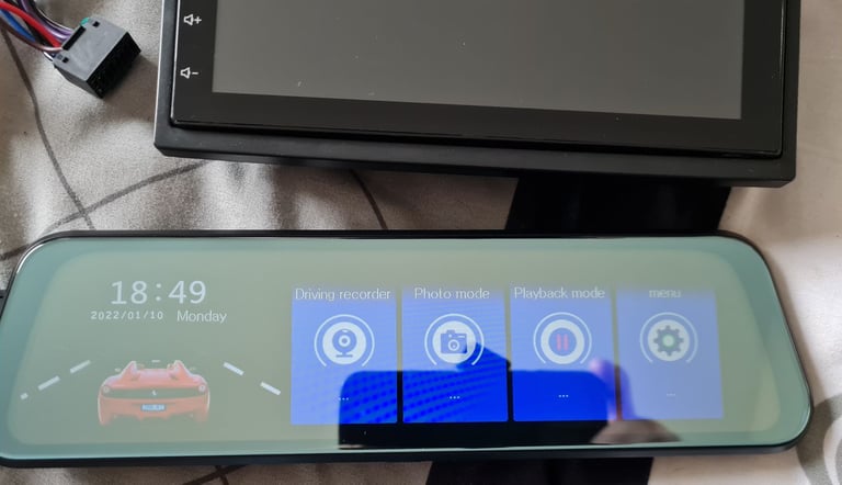 Head unit/ dash cam/additional cameras