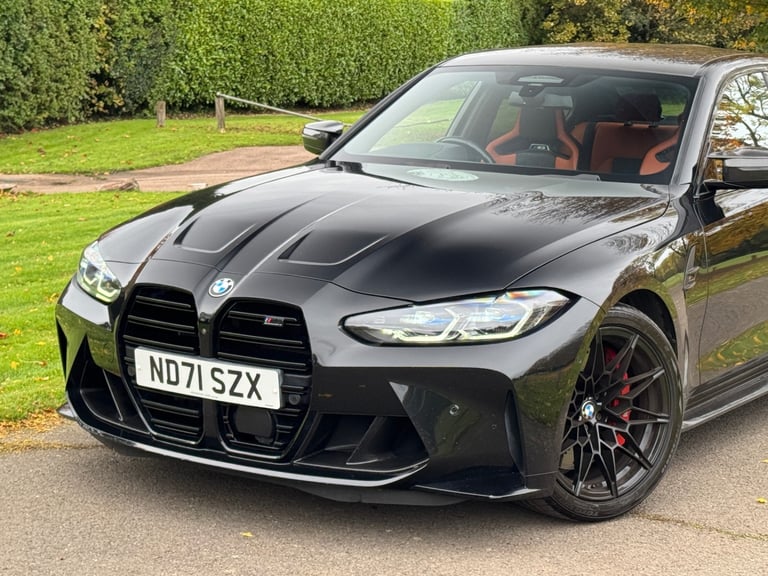 BMW M3 COMPETITION 3.0 BI-TURBO ULTIMATE PACK 510 PETROL AUTO 4D 2021 [71] BLACK