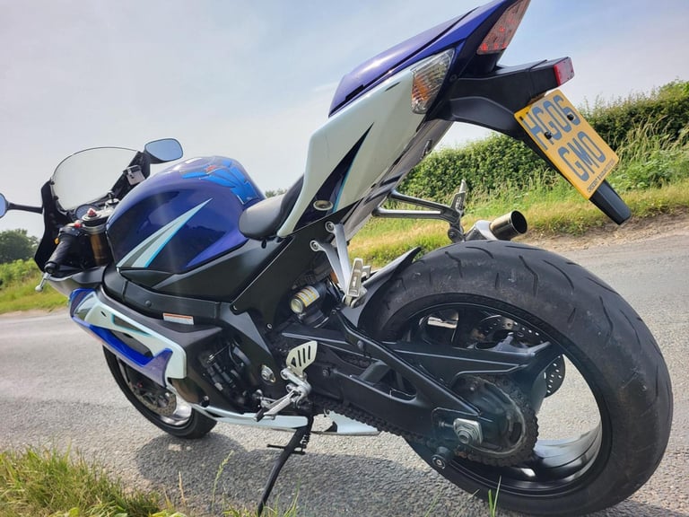 2006 06 SUZUKI GSXR 1000 K6 GSXR1000 SUPERBIKE CLASSIC SPORTS BLUE  WHITE