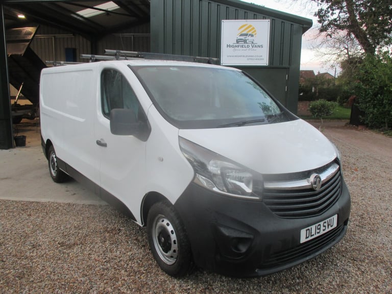2019 Vauxhall Vivaro 2900 1.6CDTI 120PS H1 Van NO VAT PANEL VAN Diesel Manual