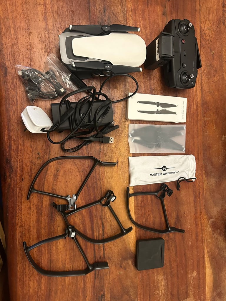 Dji Mavic Air White + Two Batteries And DJI ND Filters / Extras