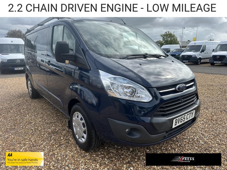 image for 2015 Ford Transit Custom 2.2 TDCi 330 Trend Panel Van 5dr Diesel Manual L2 H1 (197 g/km, 123 bhp)...