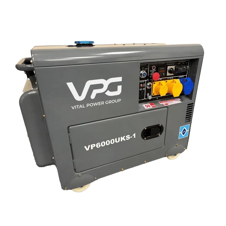 Diesl 6kva single phase silent generator 