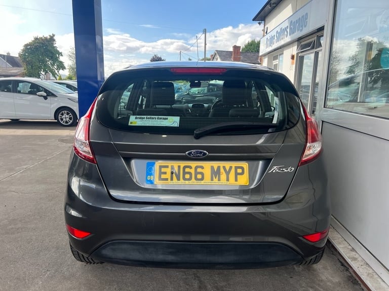 2016 66 FORD FIESTA 1.25 ZETEC HATCHBACK 5DR PETROL MANUAL EURO 6 (82 PS)