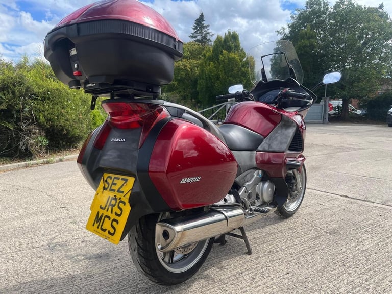 2008 HONDA DEAUVILLE NT700 VA-7 ABS NT700VA-7 NT 700 RED NICE NEW MOT