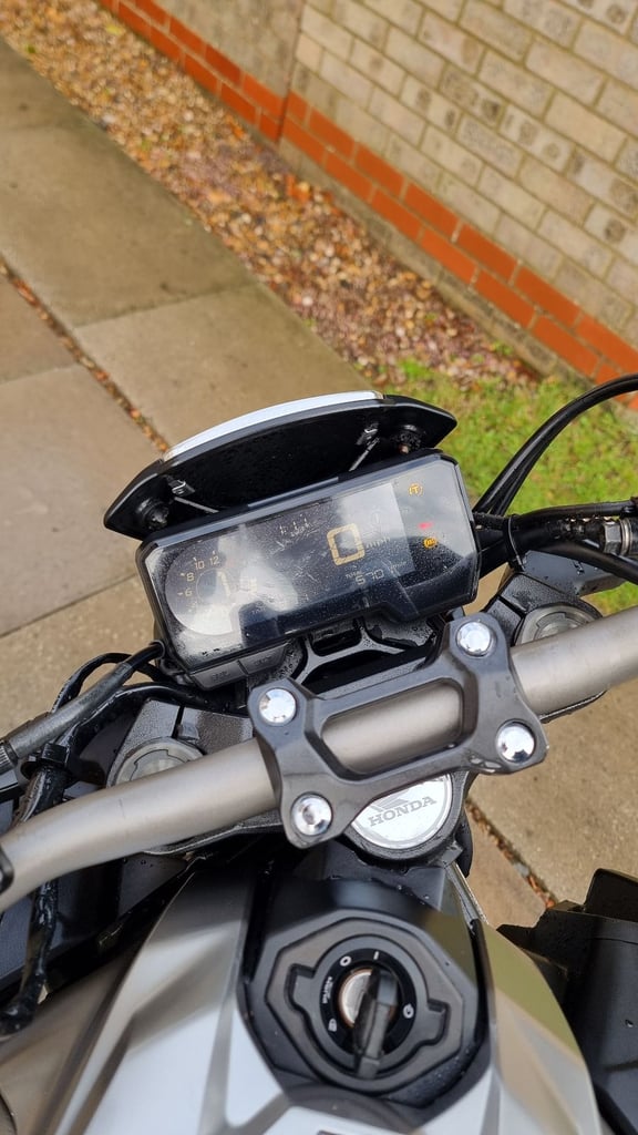 Honda CB650R, Silver, 2021, 650cc, A2 Restricted, Low mileage, fresh MOT and service