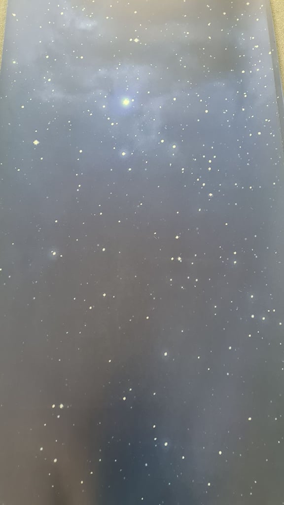 Space galaxy wall mural