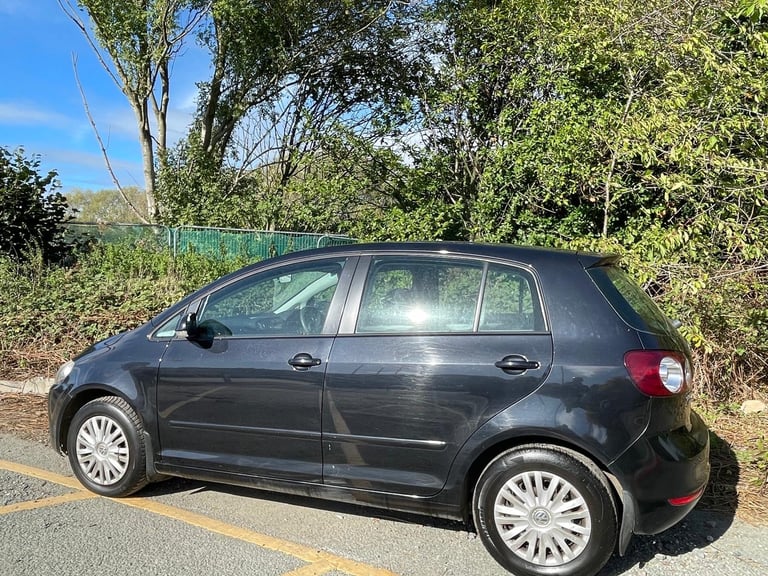VW GOLF PLUS 1.6 TDI BMT 60 REG BLACK 5 DOOR 12 MONTHS MOT £35 TAX 13 SERVICE STAMPS 50+MPG