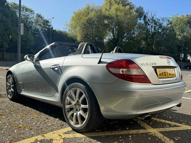 2007 Mercedes-Benz SLK SLK 200K 2dr Tip Auto CONVERTIBLE PETROL Automatic