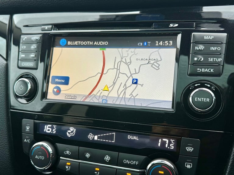 2016 NISSAN QASHQAI 1.5 DCI TEKNA 5DR BLACK PAN-ROOF HEATED LEATHER DIESEL