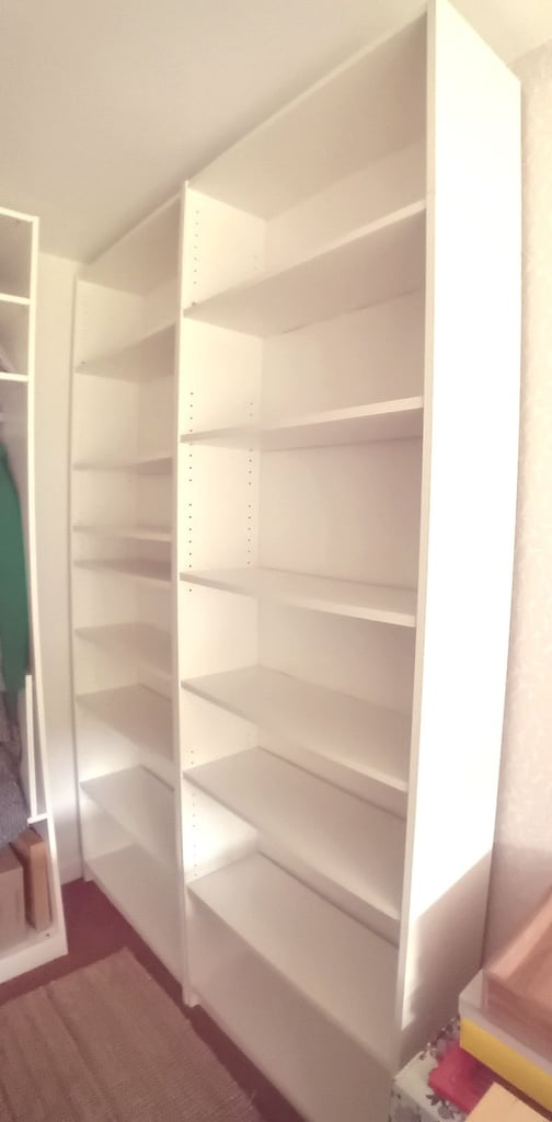 IKEA Billy bookcases white