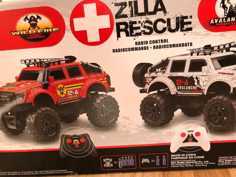 Large r/c rescue jeep 