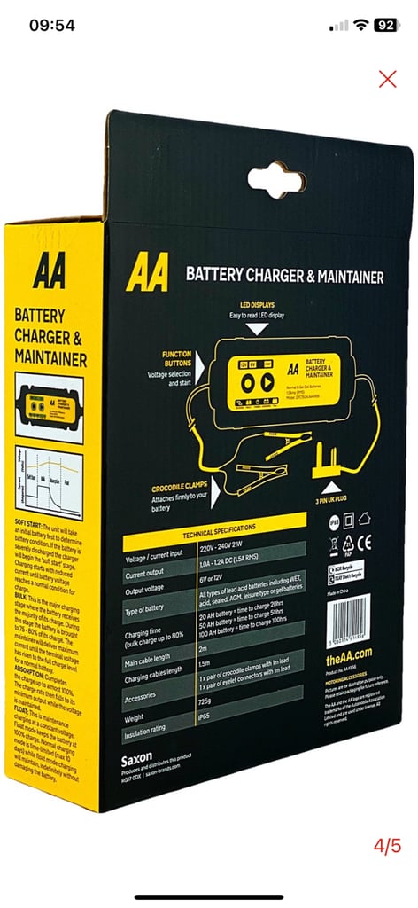AA Trickle Charger