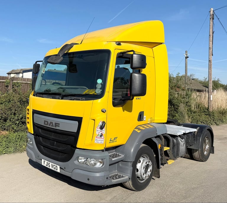 2015 DAF LF55,250 URBAN ARTIC TRACTOR UNIT AIR-CON EURO-6 CAMPER? 196,000 MILES