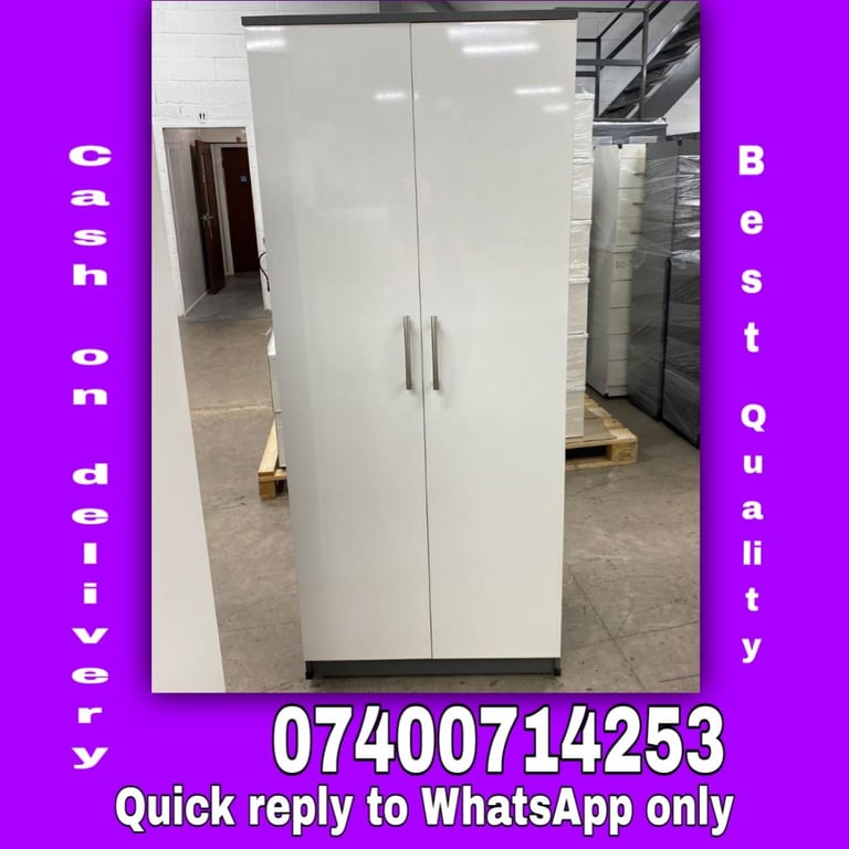 Brand new 2-3 door Wardrobe For Sale With Cash on delivery