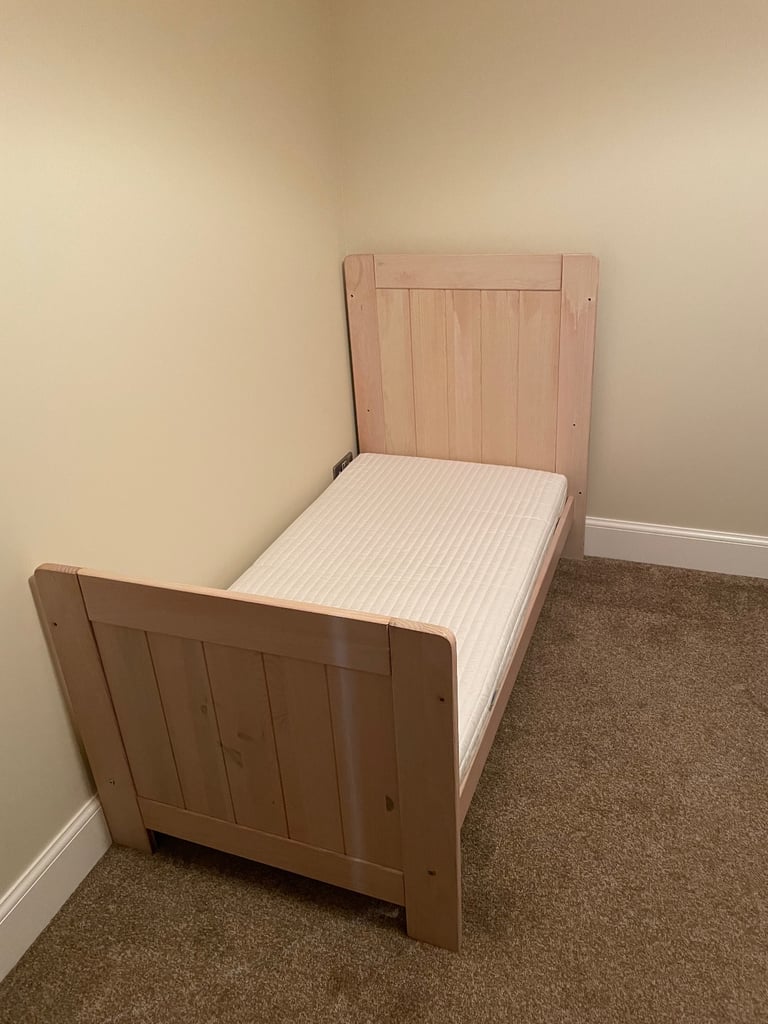 image for FREE - COT BED, MATTRESS & BEDDING 