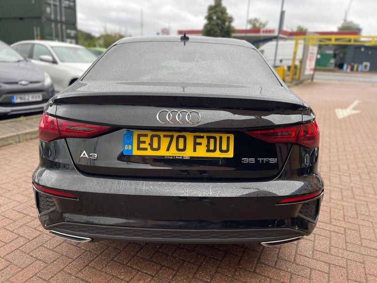 2020 Audi A3 1.5 TFSI 35 S line Saloon 4dr Petrol S Tronic Euro 6 (s/s) (150 ps) SALOON Petrol Au...