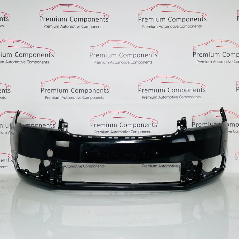 Skoda Rapid Front Bumper Spaceback Genuine Black 2012 - 2016 [ap6]
