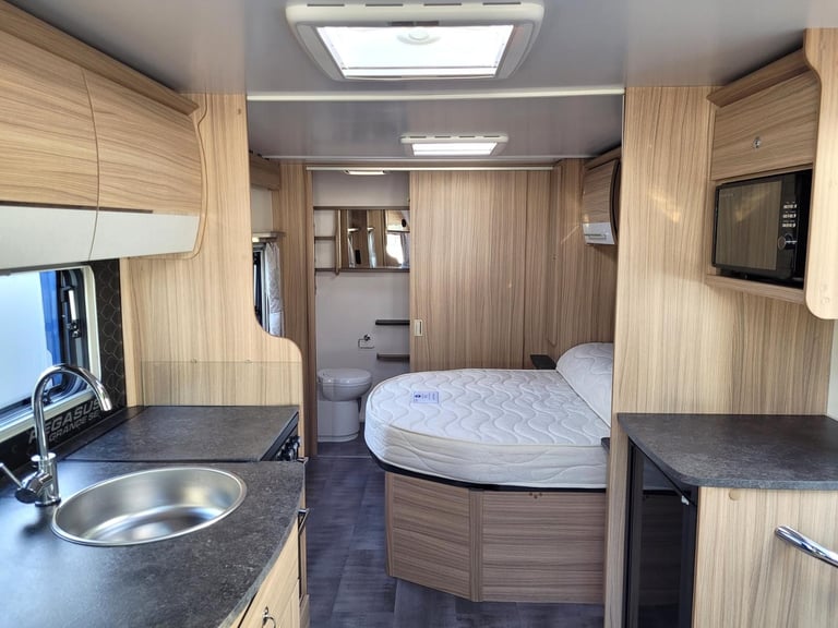 Bailey Pegasus Grande SE Brindisi 2023 Single Axle 4 Berth - 8FT Wide, Fixed Bed