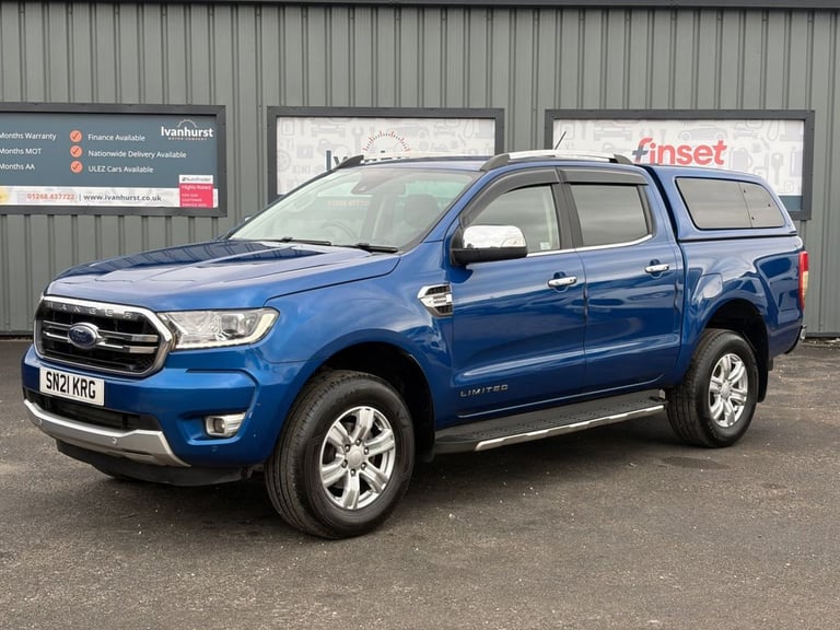 2021 Ford Ranger 2.0 EcoBlue Limited Pickup Double Cab 4dr Diesel Manual 4WD Euro 6 (213 ps) PICK...