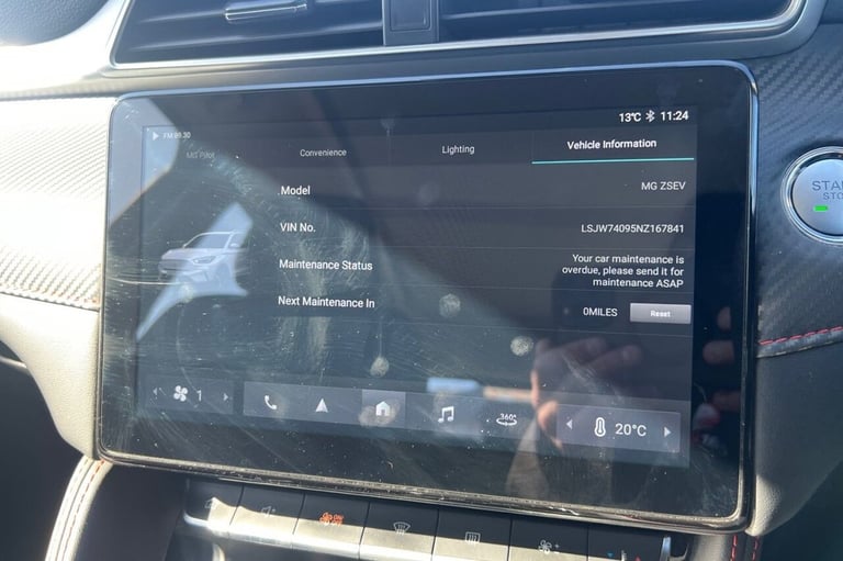 2022 22 MG MG ZS 72.6KWH TROPHY LONG RANGE SUV 5DR ELECTRIC AUTO (156 PS) ADAPTI