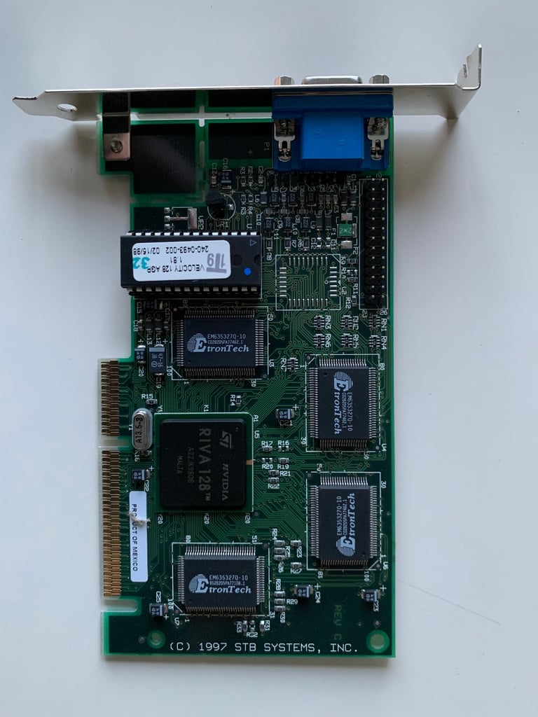 CREATIVE 3D BLASTER 32MB GRAPHICS PROCESSING UNIT BOXED