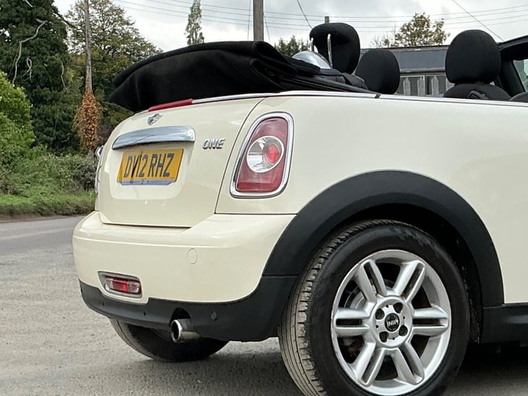 2012 MINI Convertible 1.6 One Euro 5 2dr CONVERTIBLE Petrol Manual