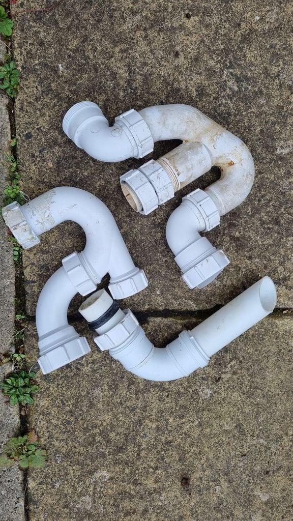 image for Plumbing pipe spares. Used. 3 lots
