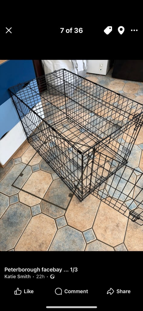 Large dog crate 